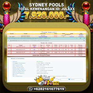 Read more about the article BUKTI PEMBAYARAN HAITOGEL TOGEL SYDNEY RP. 7.920.000