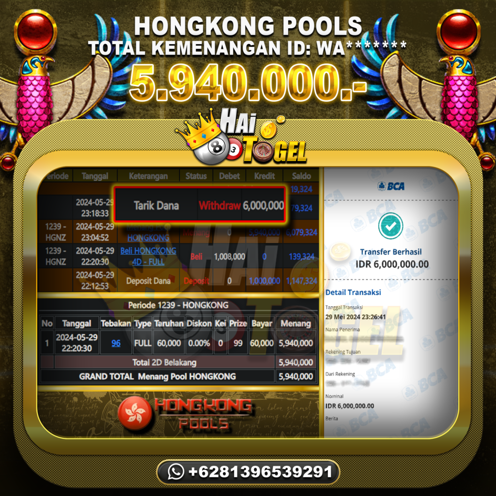 BUKTI JACKPOT HAITOGEL TOGEL