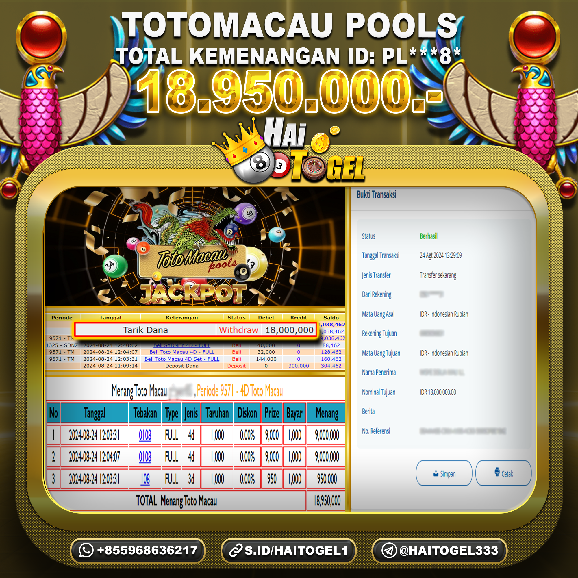 You are currently viewing TOGEL JP HAITOGEL PEMBAYARAN PASARAN TOTOMACAU4D RP. 18.950.000